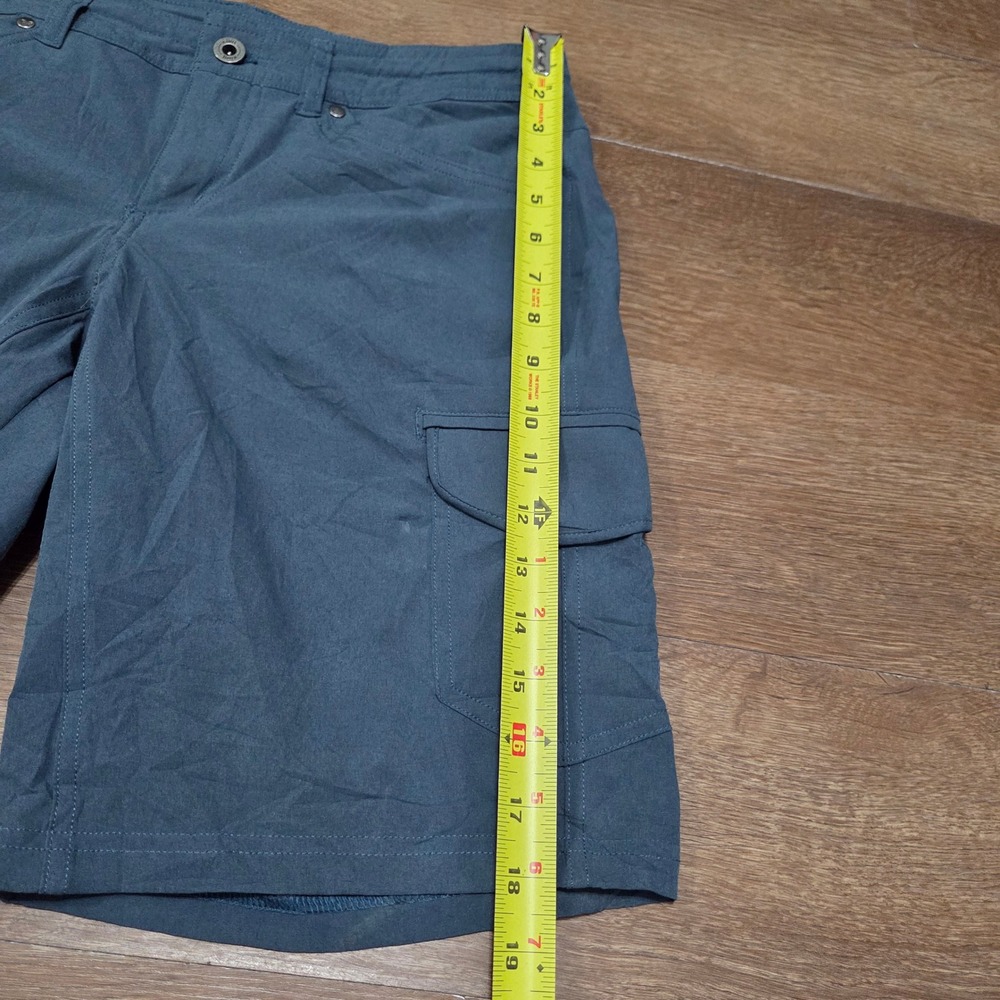 Kuhl freeflex Cargo Shorts Womens 6 Blue Gray Style 6417 Hiking Outdoor Trail - Picture 7 of 9